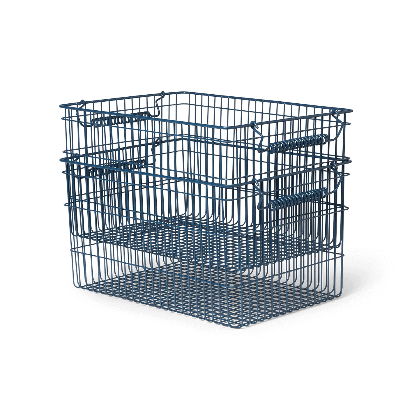 Cala stapelbare mand 2-pack, Dark blue Ferm Living