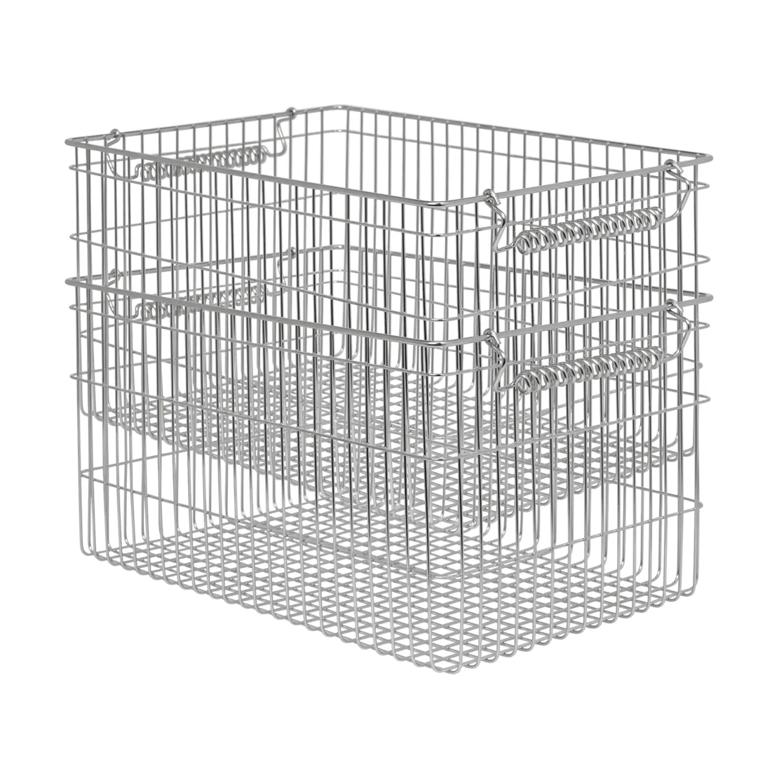 Cala stapelbare mand 2-pack, Stainless Steel, 36,2x26,2x20,2 cm Ferm Living