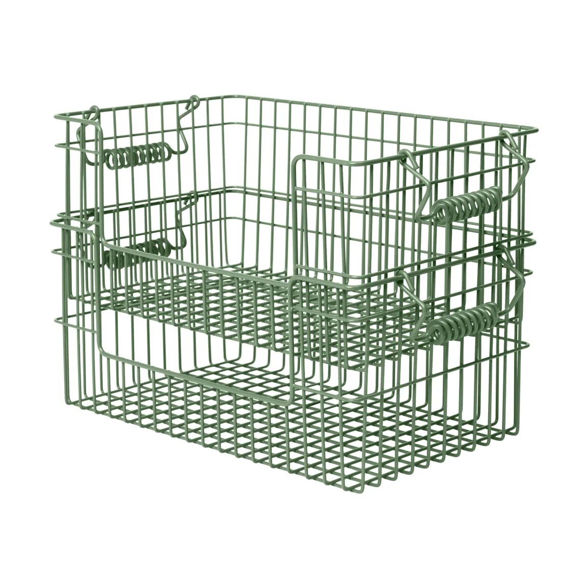 Cala stapelbare mand 2-pack, Verdant green, 28,7x18x13 cm Ferm Living