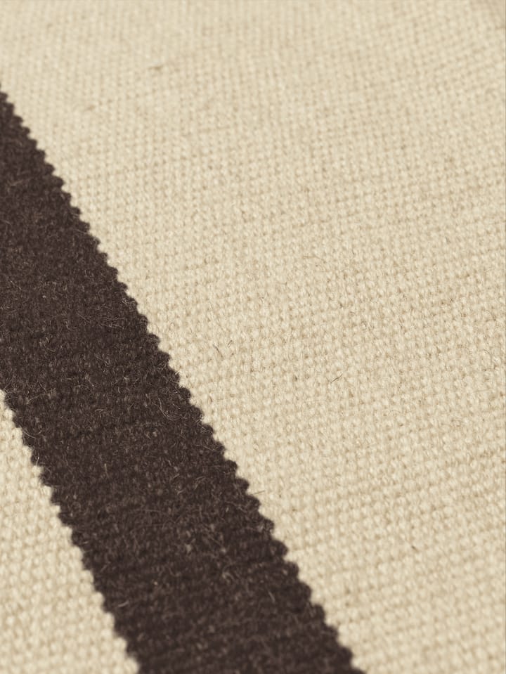 Calm kelim deurmat, Off-white, Coffee, 50x70 cm Ferm Living