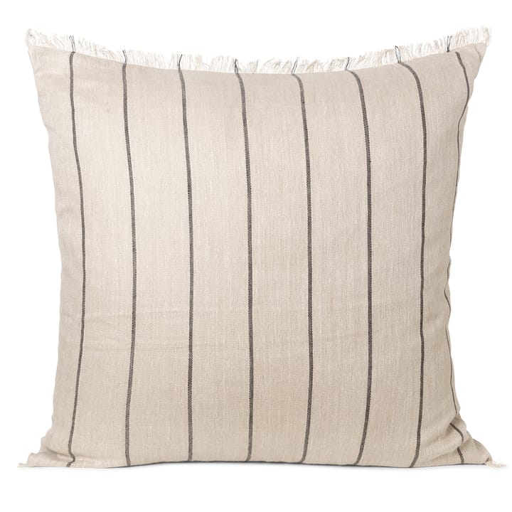 Calm kudde camel-black - 78x78 cm - Ferm Living