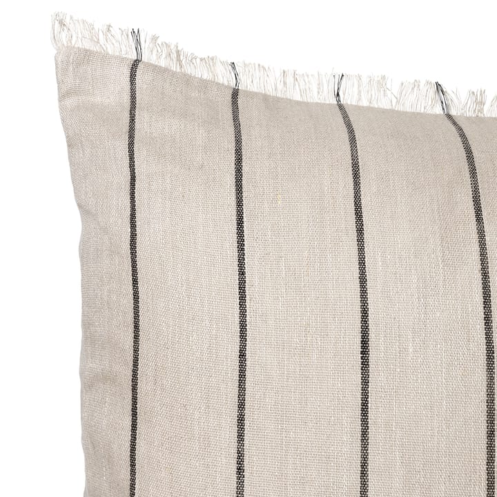 Calm kudde camel-black, 78x78 cm Ferm Living
