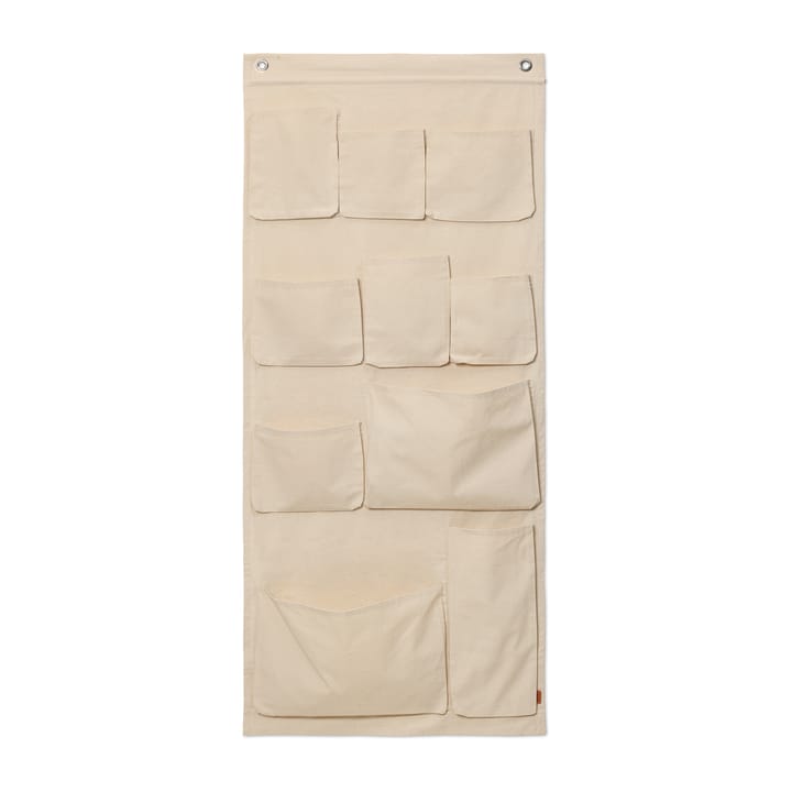Canvas wall pockets opberger voor aan de muur - 70x160 cm - Ferm Living