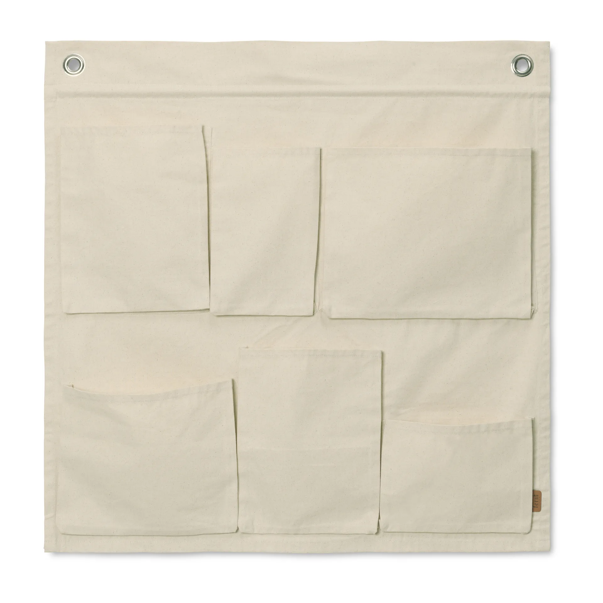 Canvas wall pockets opberger voor aan de muur, 70x70 cm Ferm Living