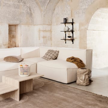 Ceramic gevlochten mand Ø23,5 cm - Off white - Ferm Living