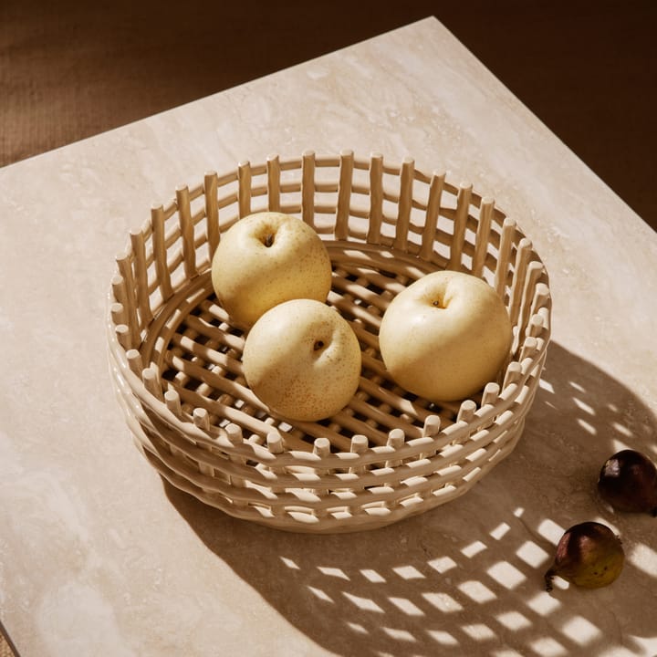 Ceramic gevlochten schaal , Cashmere Ferm Living