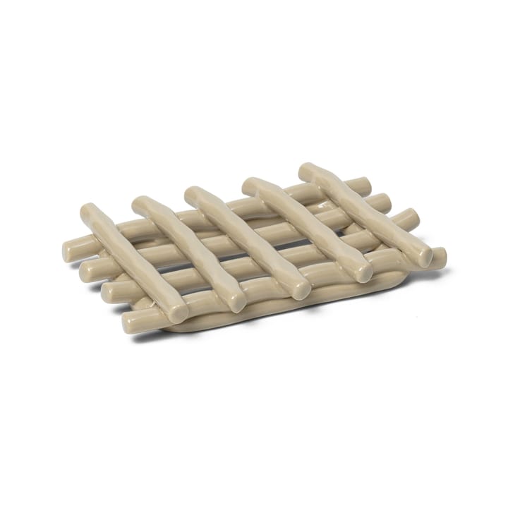 Ceramic zeepbakje 10x14,5 cm - Cashmere - Ferm Living