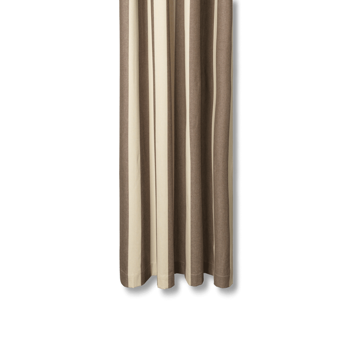 Chambray douchegordijn - Carob brown-parchment - Ferm Living