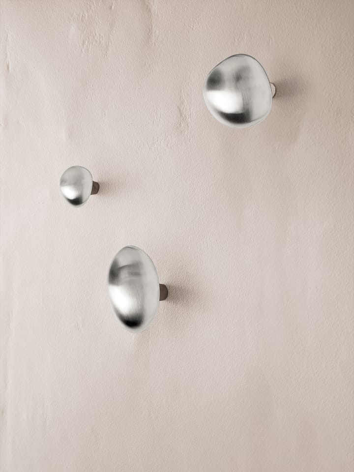 Chanterelle haak, Brushed stainless steel Ferm Living