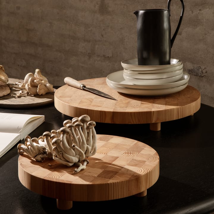 Chess snijplank rond, Large Ø45 cm Ferm Living