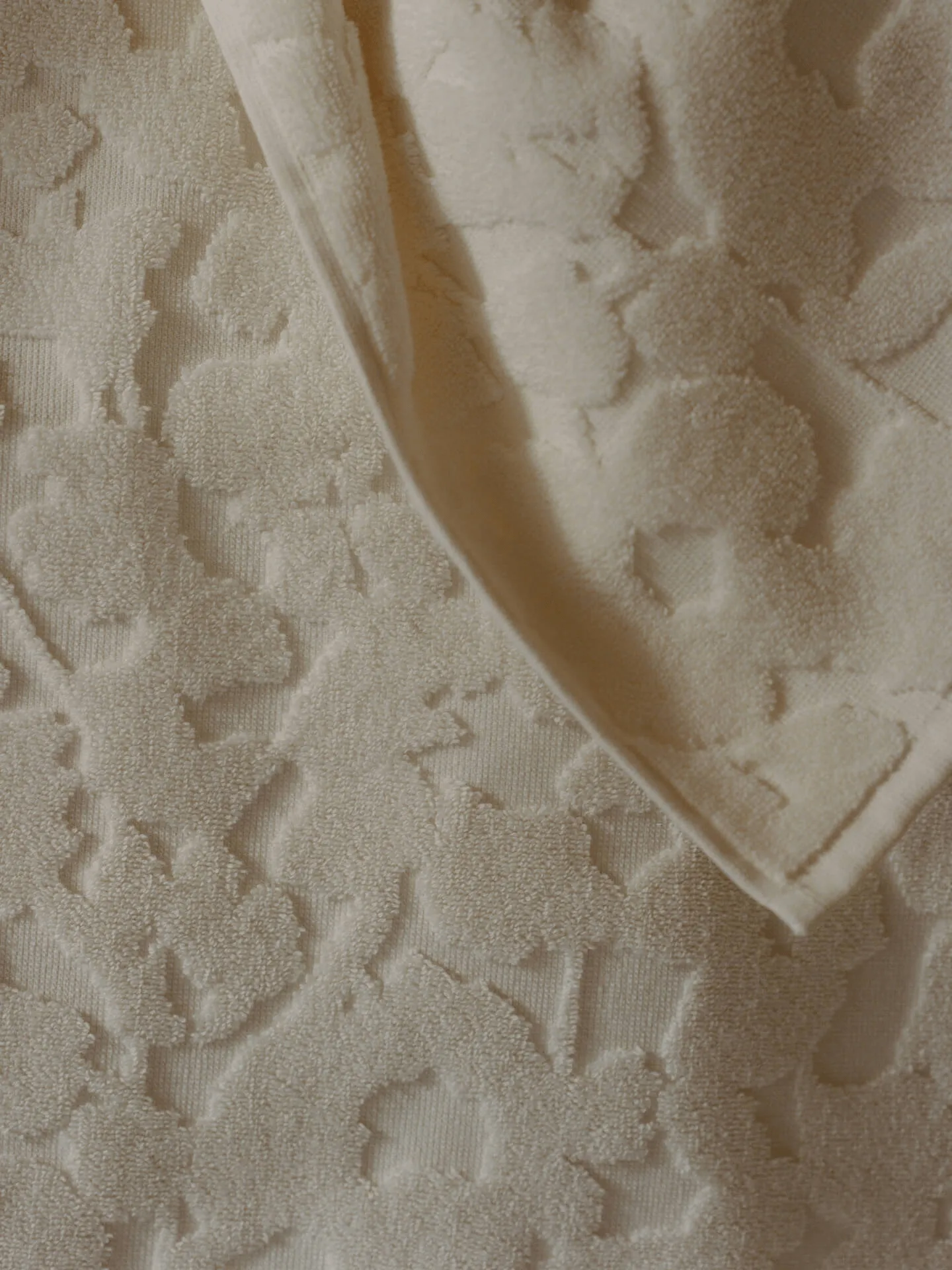Cilla handdoek, Off-white, 50x100 cm Ferm Living