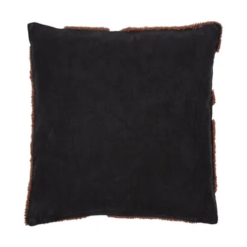 Cilla tufted kussen - Black-dark chocolate 50x50 cm - Ferm Living