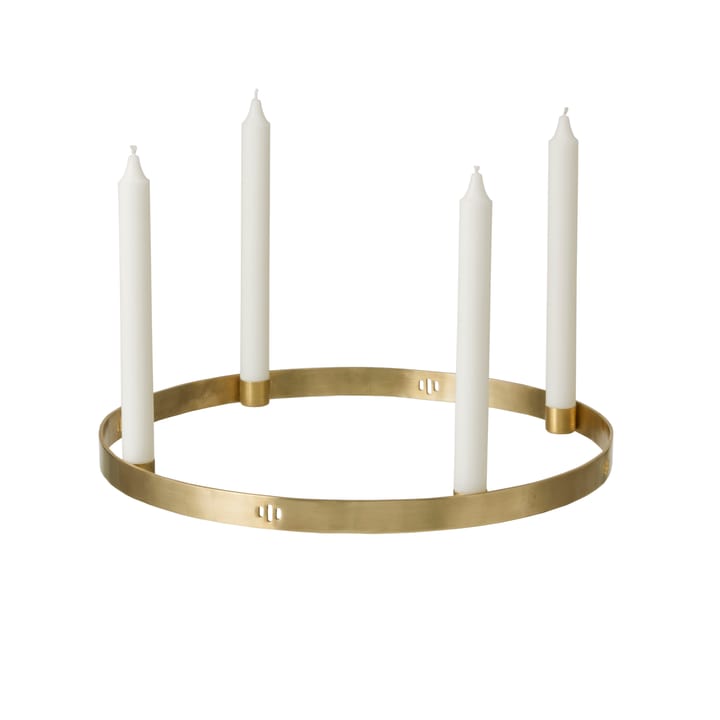 Circle kaarsenhouder messing - groot - Ferm Living
