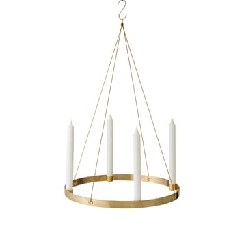 Circle kaarsenhouder messing - groot - Ferm Living