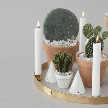 Circle kaarsenhouder messing - groot - Ferm Living
