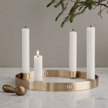 Circle kaarsenhouder messing - klein - Ferm Living