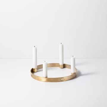 Circle kaarsenhouder messing - klein - Ferm Living