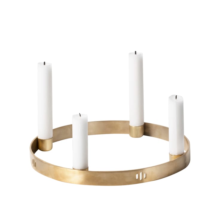 Circle kaarsenhouder messing - klein - Ferm Living