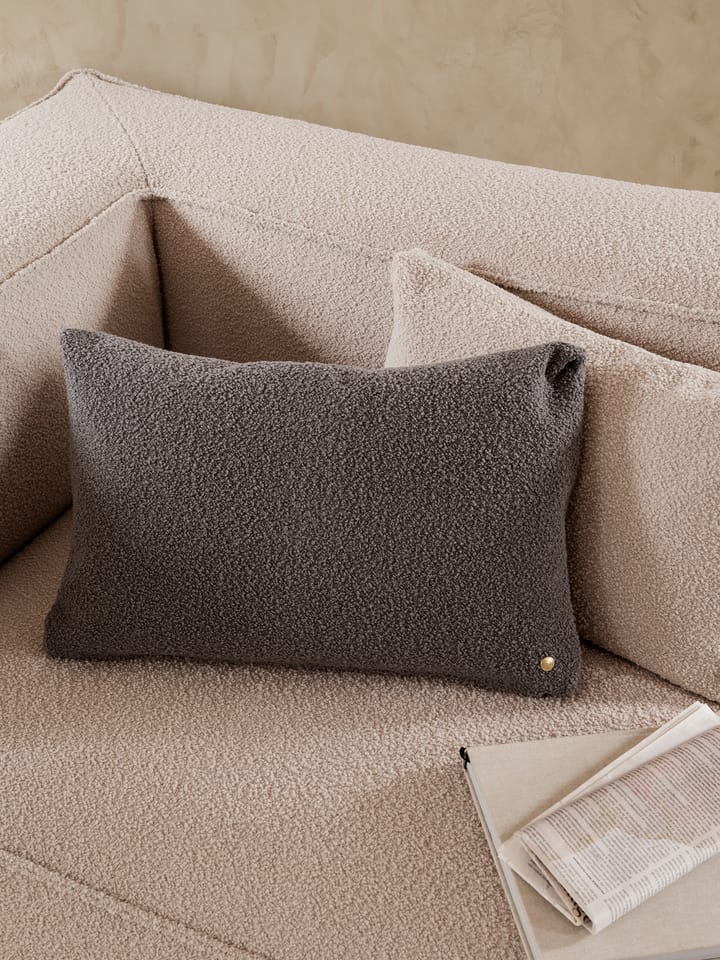 Clean kussen bouclé 40x60 cm, Grey Ferm Living