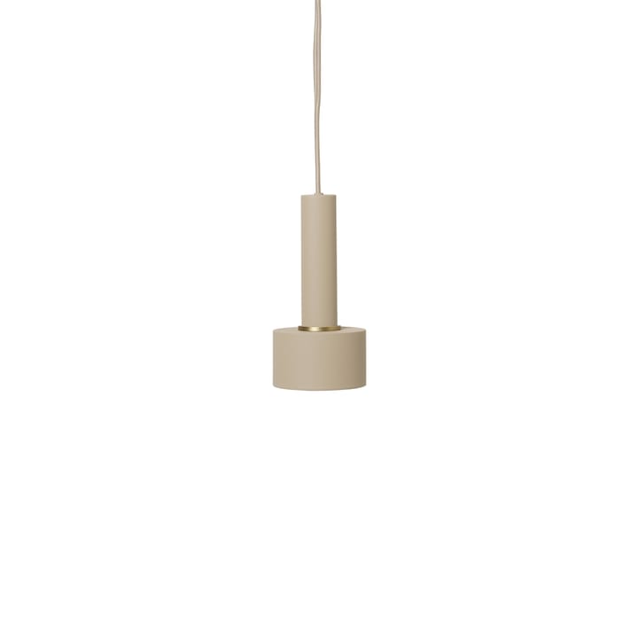 Collect hanglamp - cashmere, high, disc shade - Ferm LIVING