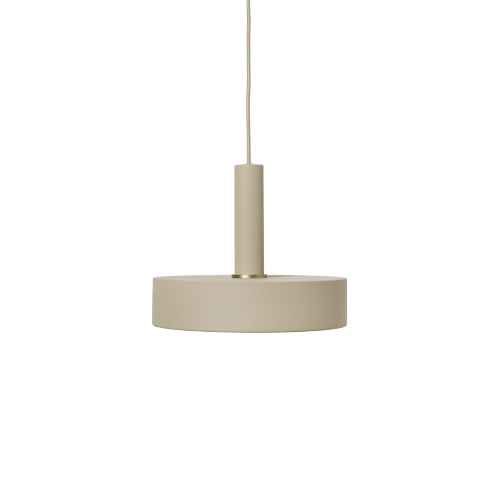 ferm LIVING Collect hanglamp cashmere, high, record shade