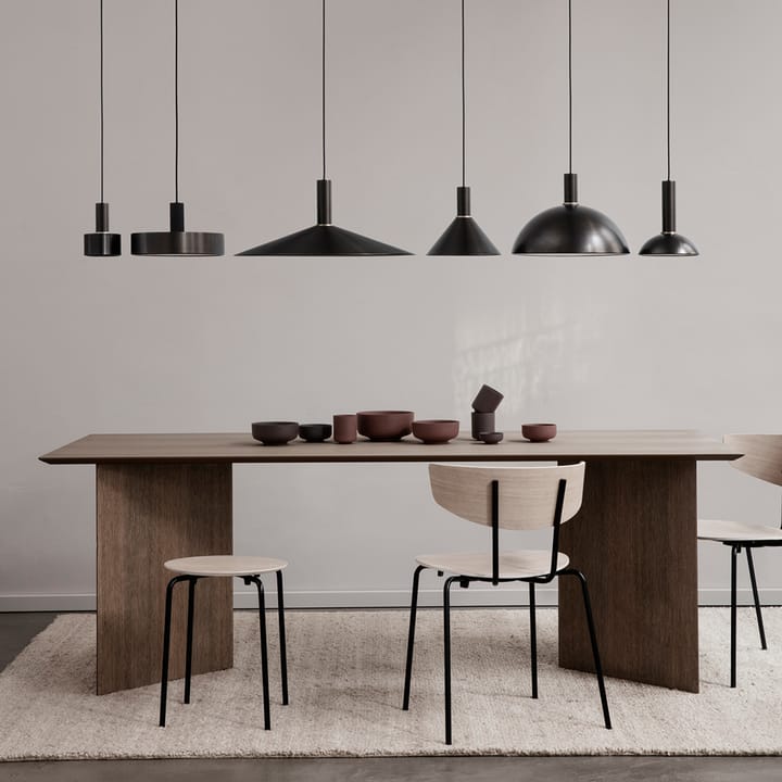 Collect hanglamp, cashmere, low, angle shade Ferm Living