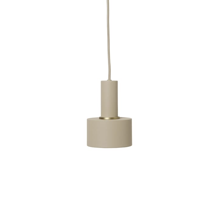 Collect hanglamp - cashmere, low, disc shade - ferm LIVING