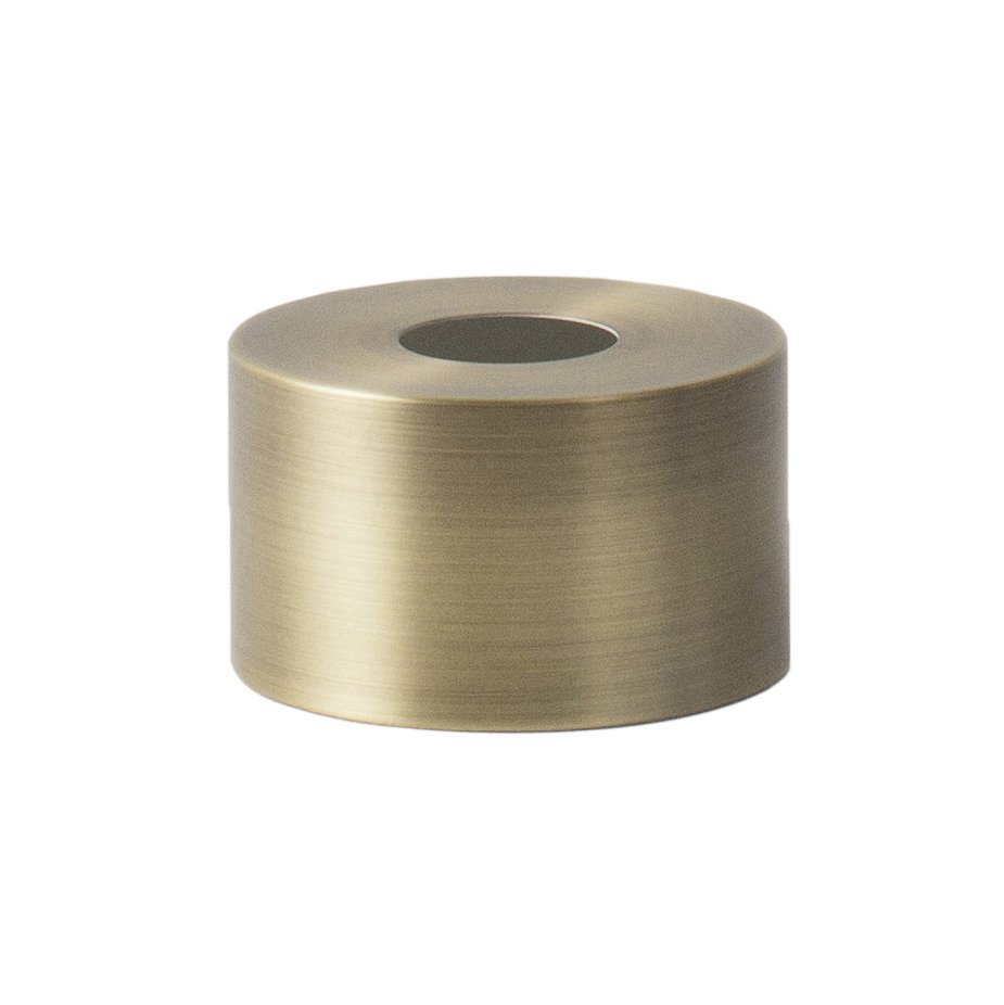 Ferm Living Collect lampenkap Disc messing | Scandinavisch Interieur | Lampenkappen | Goudkleurig