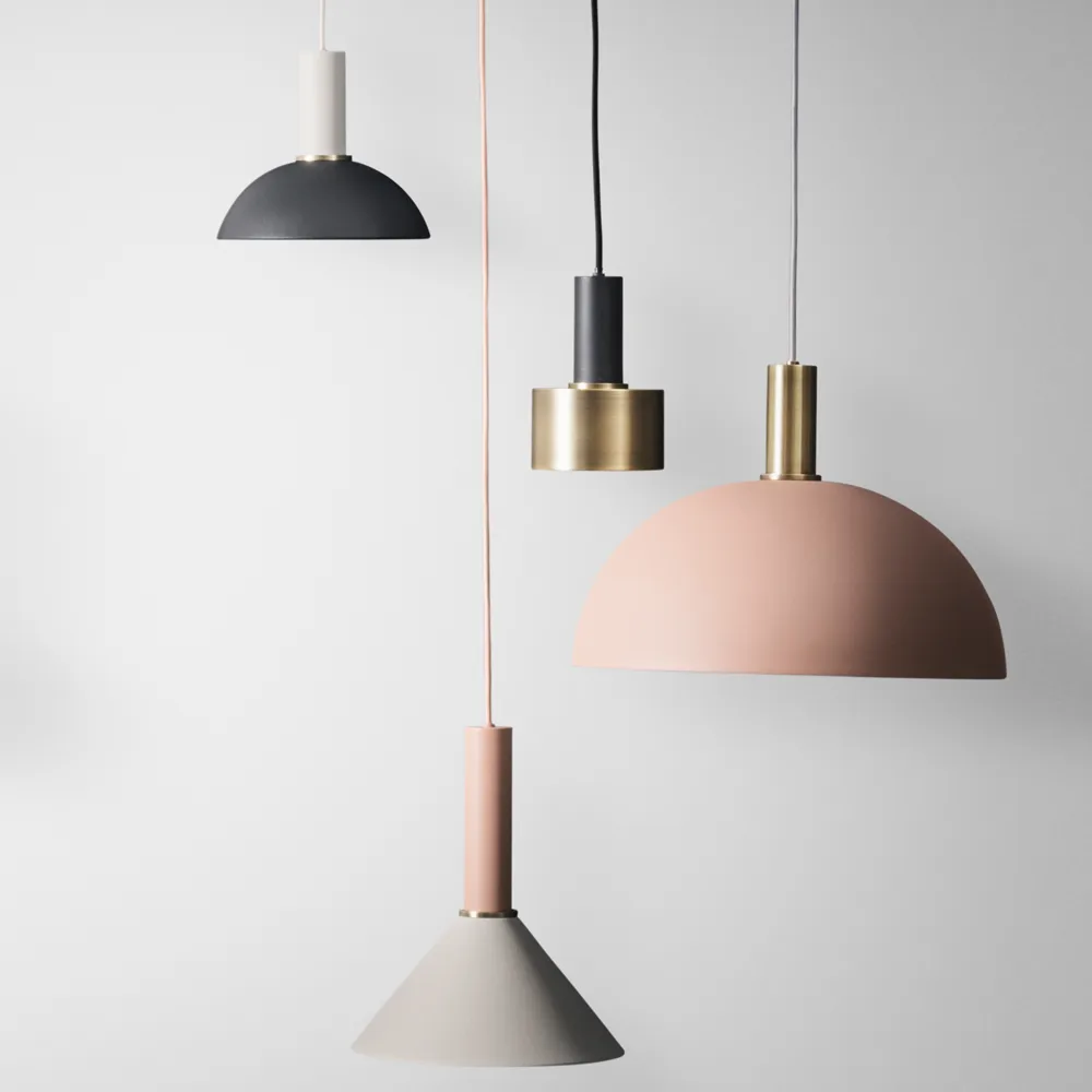 Collect Lampenkap, opal, tall Ferm Living