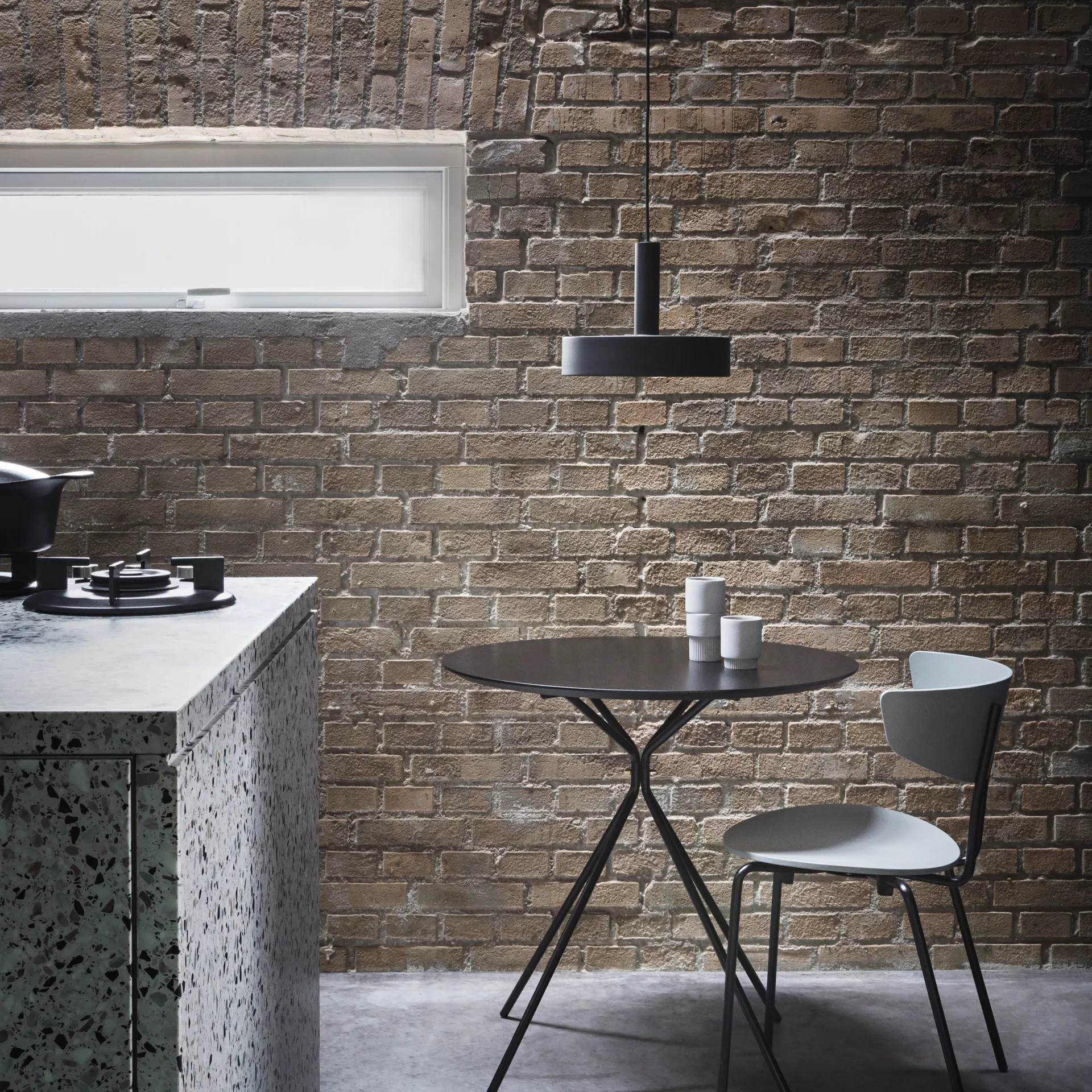 Collect lampenkap Record, zwart Ferm Living