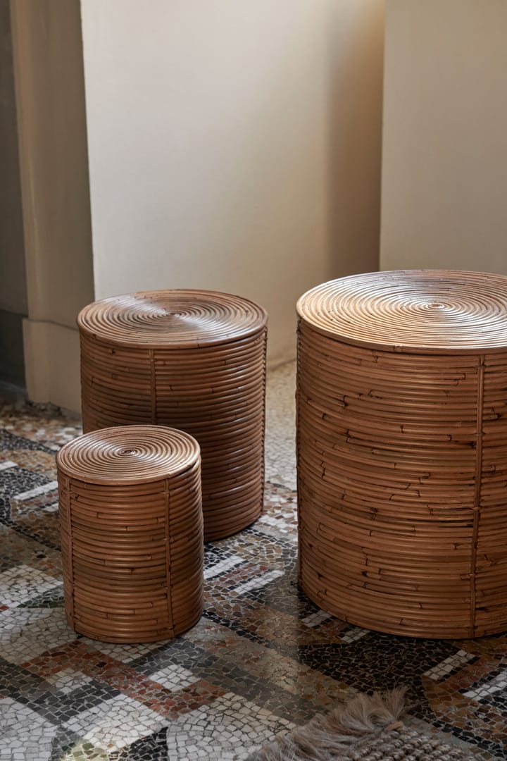 Column opbergset 3-delig - Natural Stained - ferm LIVING
