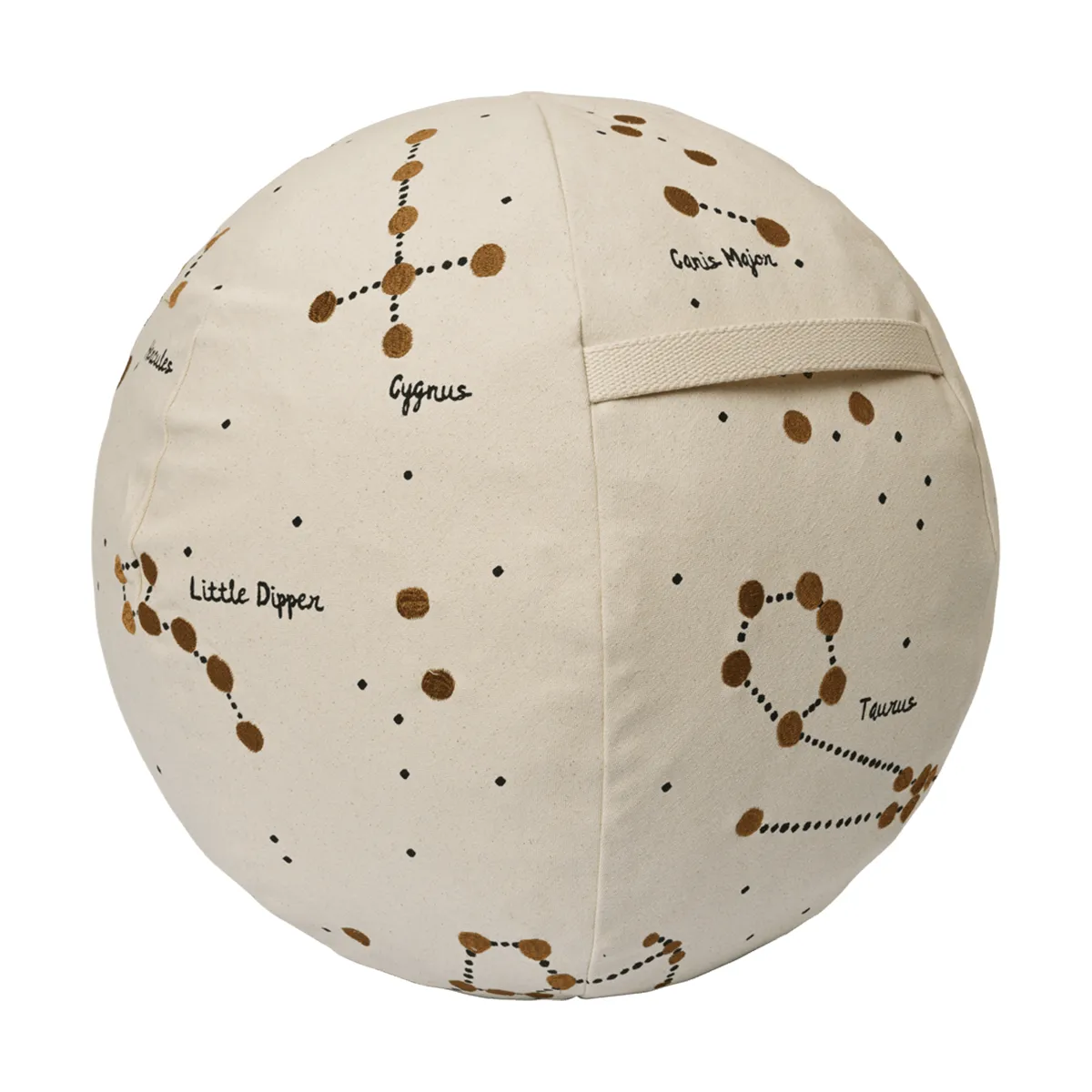 Constellation zitpoef, Ongekleurd, Ø50 cm Ferm Living