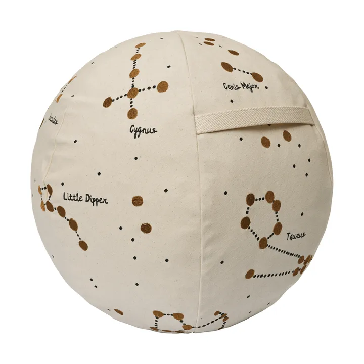 Constellation zitpoef - Ongekleurd, Ø50 cm - Ferm Living