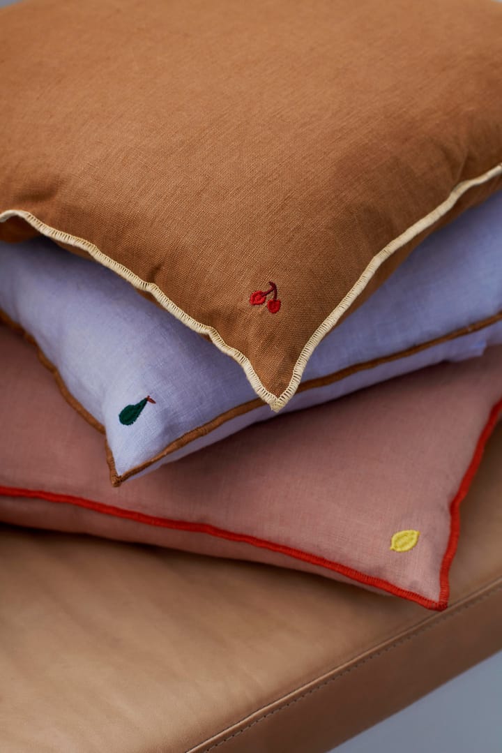Contrast linen kussen 40x40 cm, Sugar Kelp Ferm Living