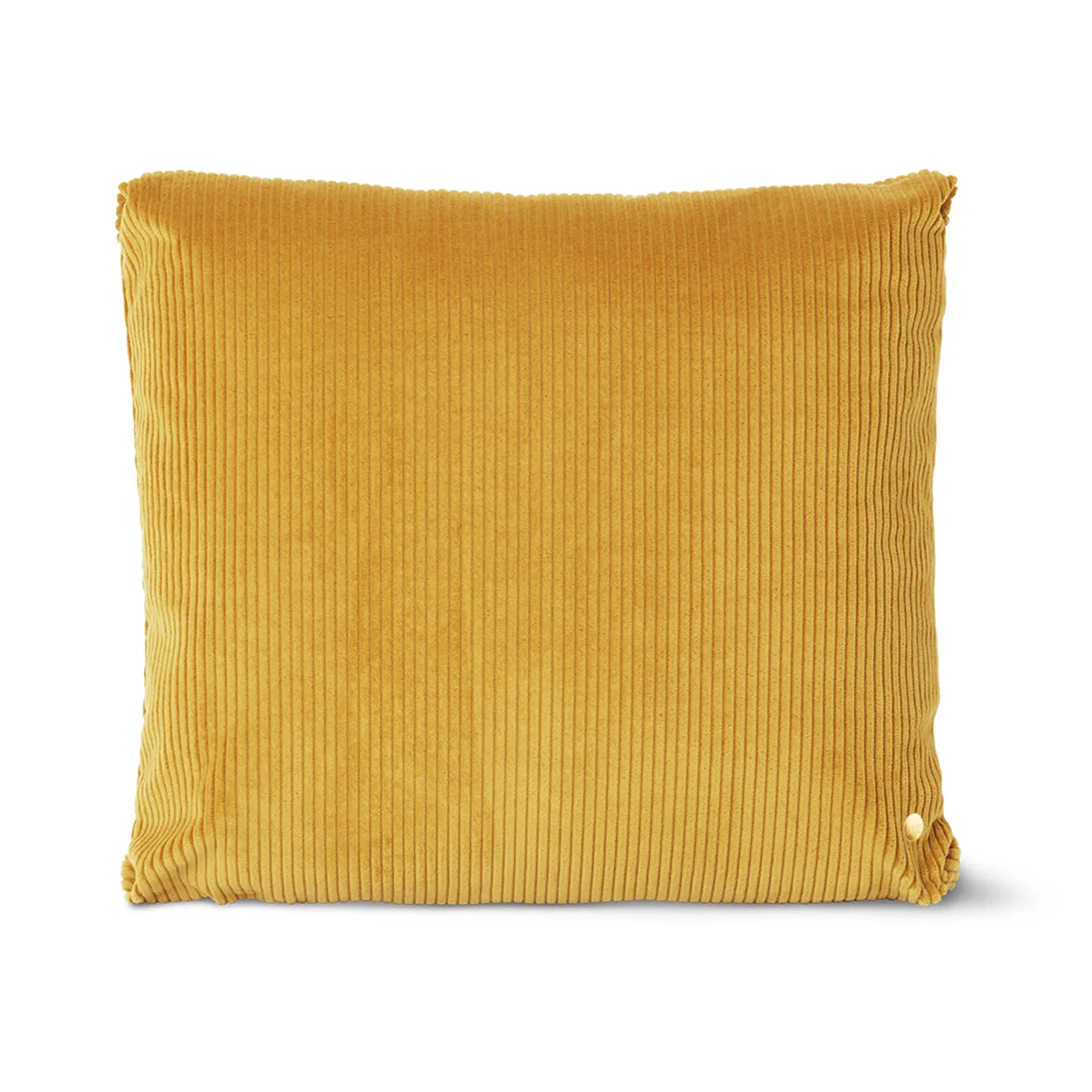 Corduroy kussen 45x45 cm, Mustard Ferm Living
