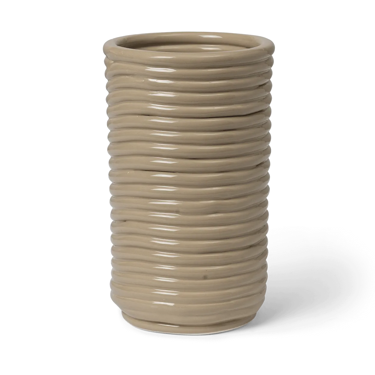 Corduroy vaas 21 cm, Cashmere Ferm Living