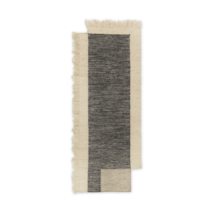 Counter gangloper - Houtskool-gebroken wit, 80x200 cm - Ferm Living