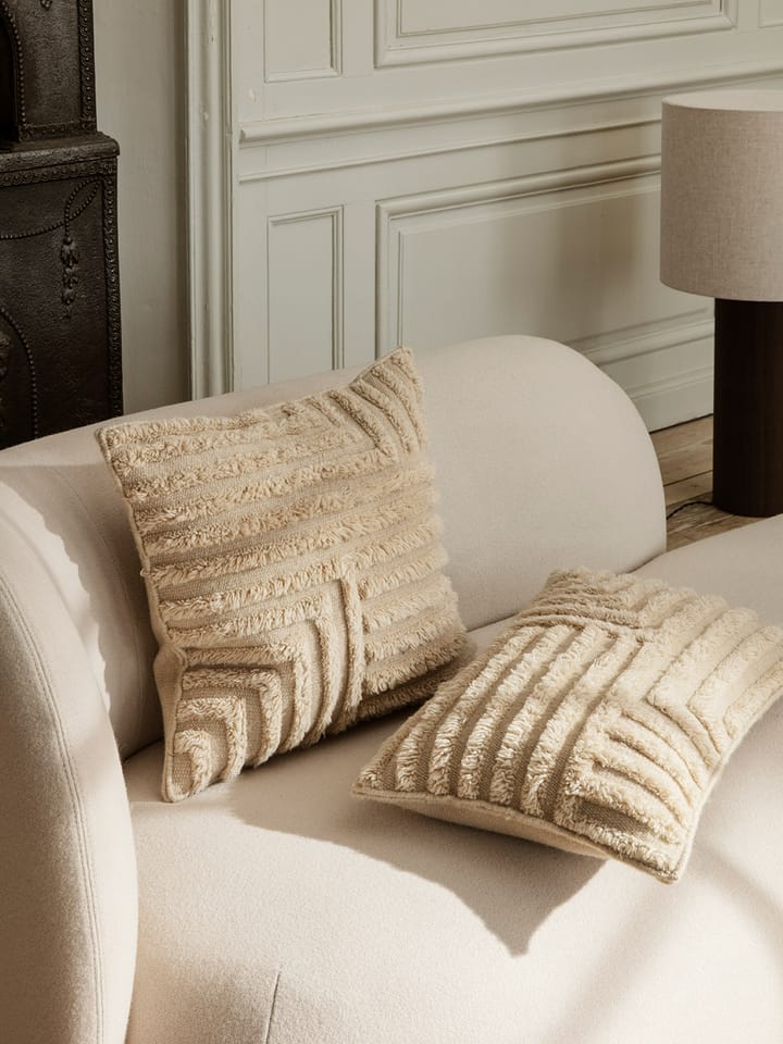 Crease kussen 40x60 cm, Light Sand Ferm Living