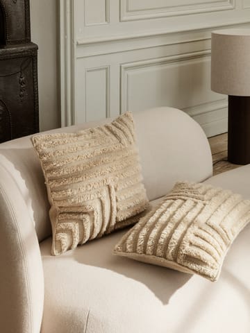 Crease kussen 50x50 cm - Light Sand - Ferm Living