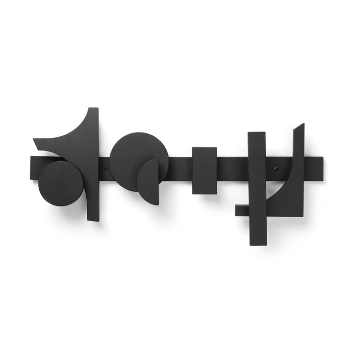 Cupe wandkapstok 33,4x73 cm, Black Ferm Living