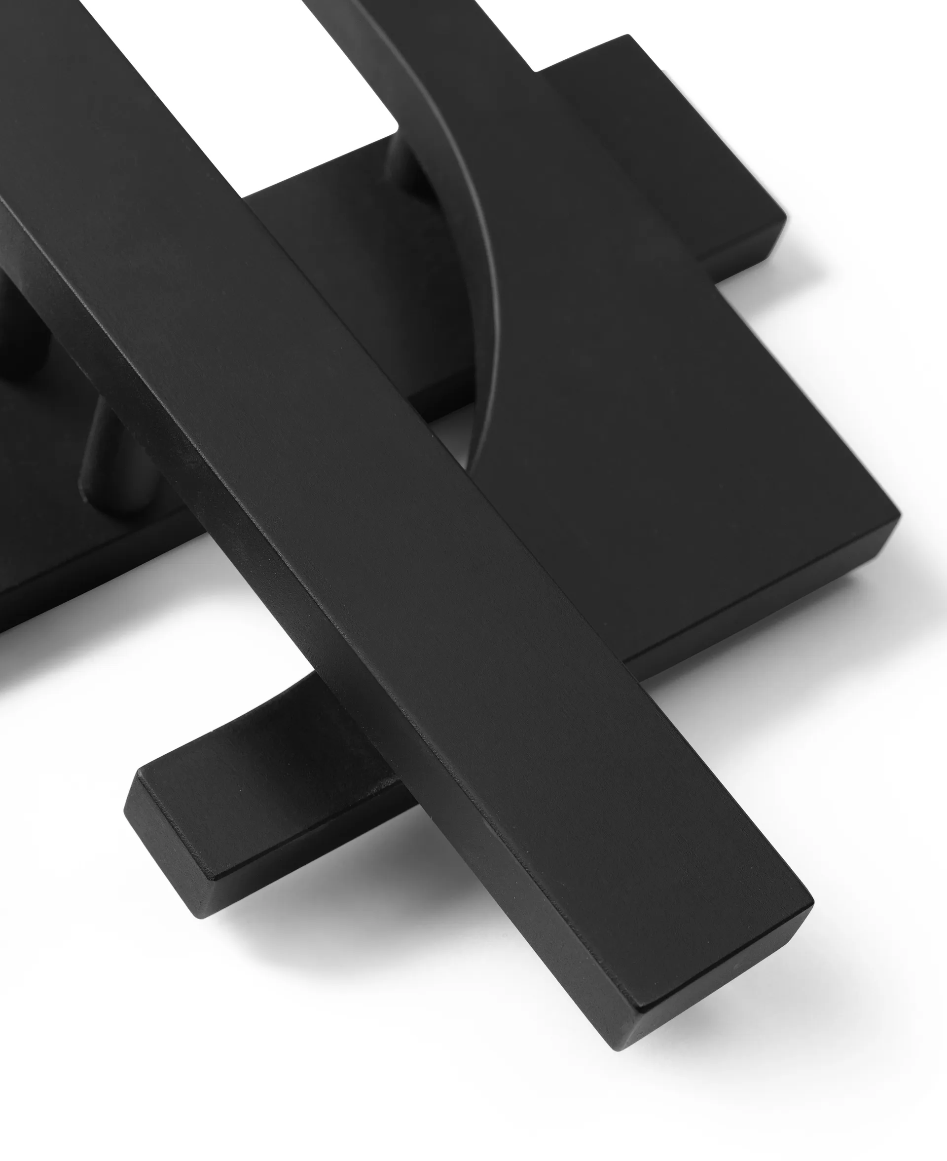 Cupe wandkapstok 33,4x73 cm, Black Ferm Living