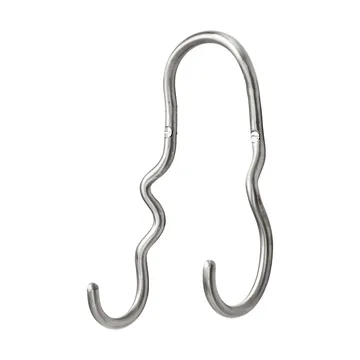 Curvature dubbele haak - Stainless steel - Ferm Living