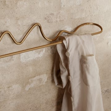 Curvature handdoekhanger - Messing - ferm LIVING