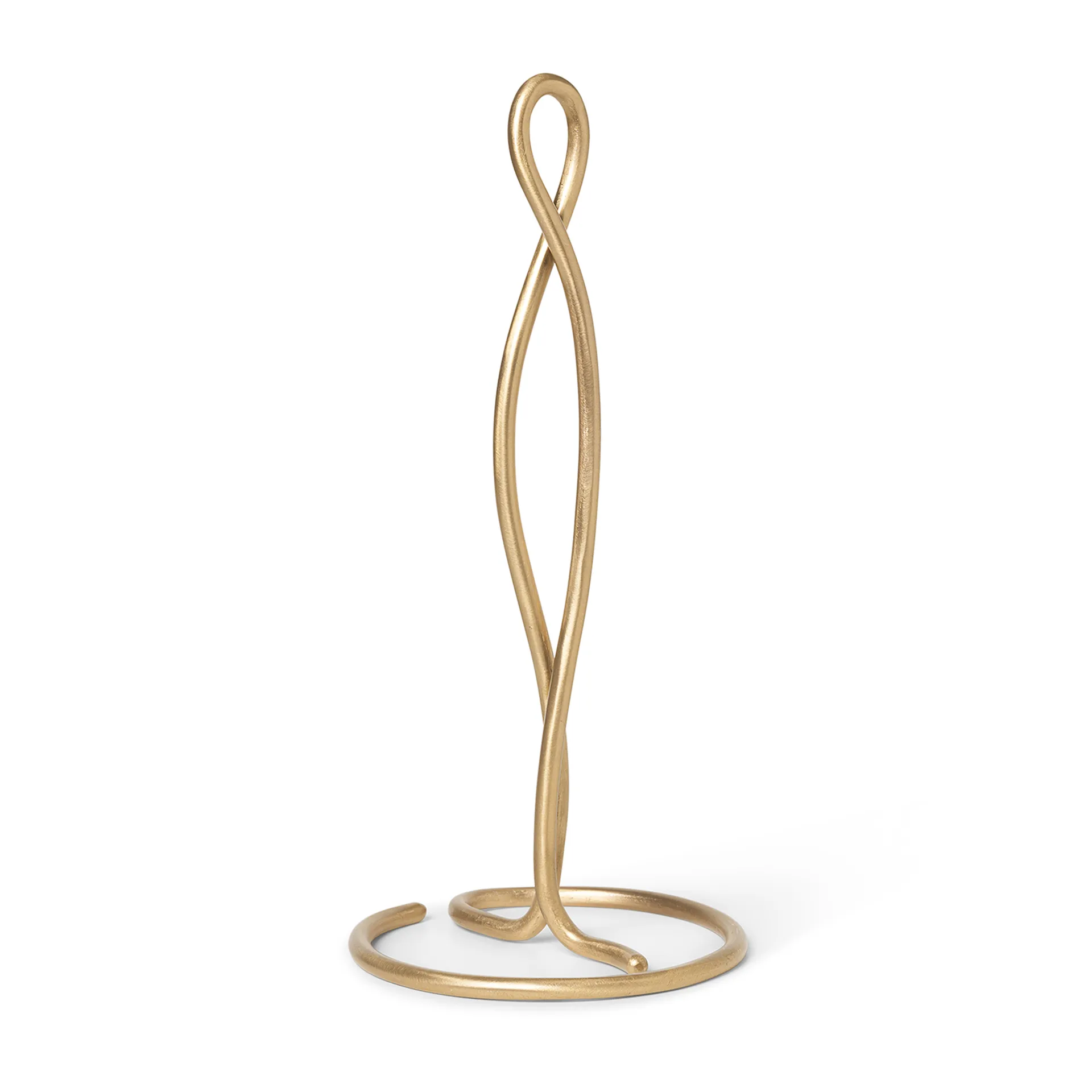 Curvature keukenrolhouder, Messing Ferm Living