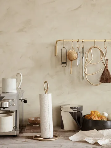 Curvature keukenrolhouder - Messing - Ferm Living