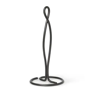Curvature keukenrolhouder - Zwart messing - Ferm Living