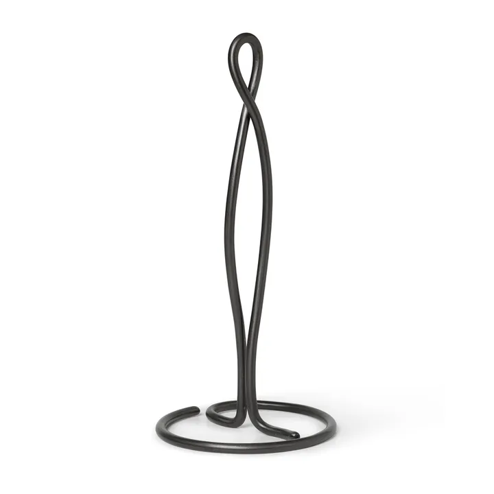 Curvature keukenrolhouder - Zwart messing - Ferm Living