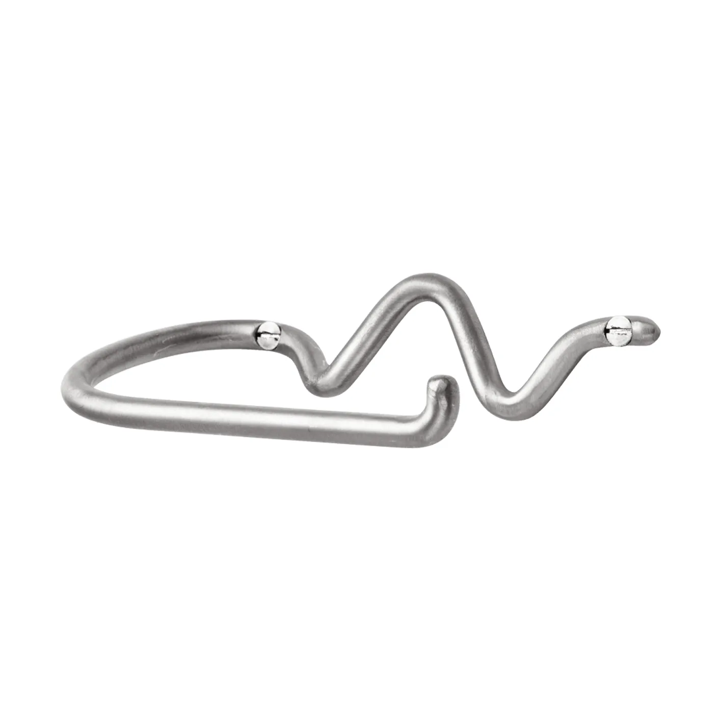 Curvature toiletrolhouder, Stainless steel Ferm Living
