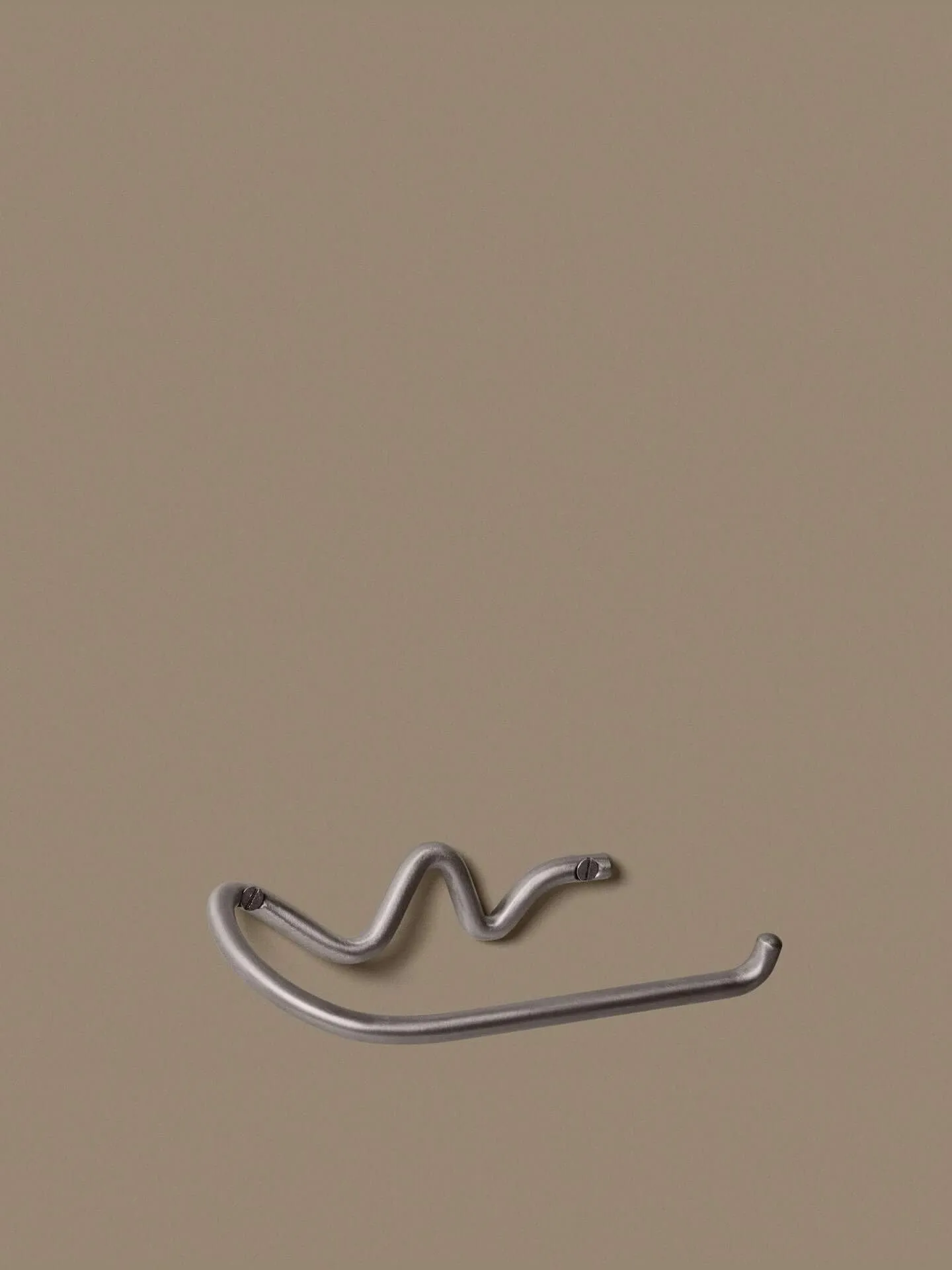 Curvature toiletrolhouder, Stainless steel Ferm Living