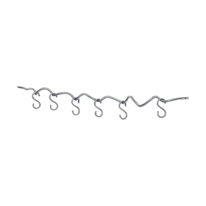 Curvature wandrail incl 6 haken - Stainless steel - Ferm Living